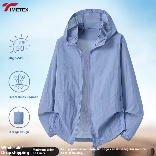 Wholesale Hotsale UPF 50+ Quick-Dry Thin Sun Protection Hoodie Outdoor UV Resistant Breathable and Waterproof Fishing Clothing