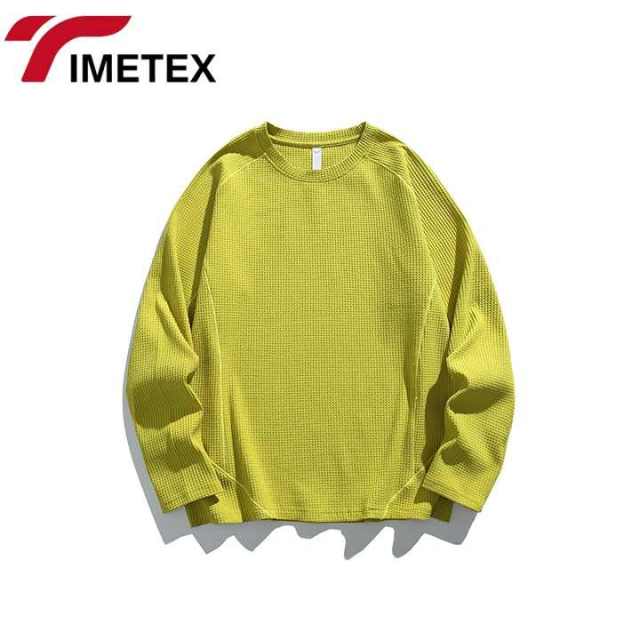 TIMETEX Men's Summer Gym Training Top Zip-Up Breathable Activewear Casual Short Sleeve Solid Pattern T-Shirt