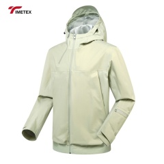 TIMETEX  Outdoor Waterproof Zipper Windproof Coated Hard Shell Jacket Mountaineering Baggy Windbreaker  Heat Sealing  Jacket