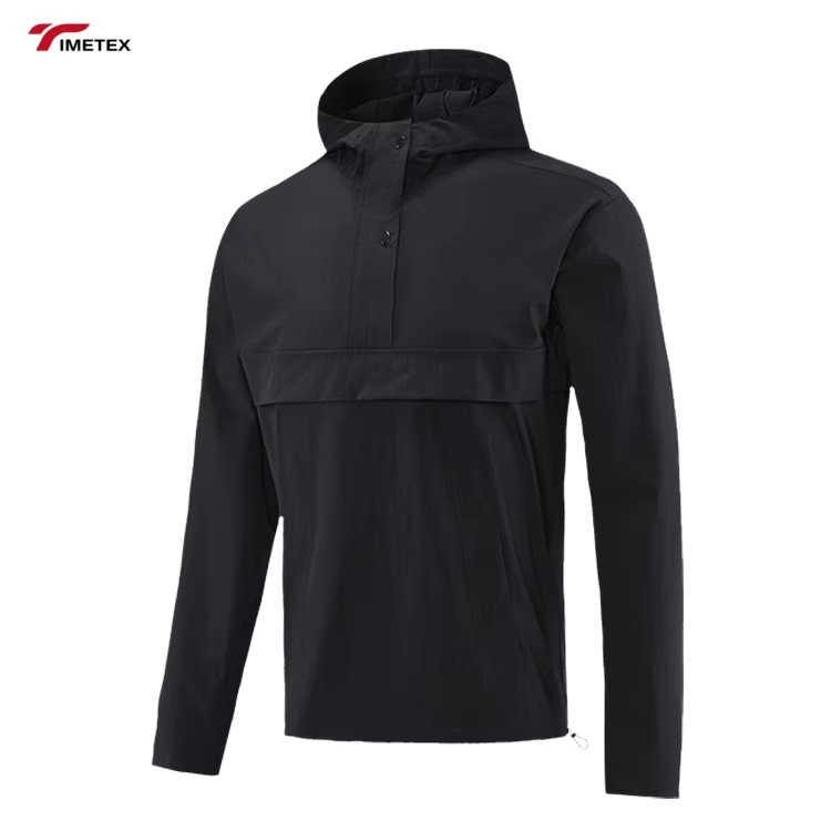 Timetex Custom Windbreaker Top Sports Jackets for Outdoor Workout Pullover Fitness Coats for Fishing Sun Protection Clothing