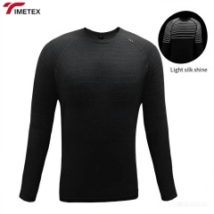 TIMETEX Custom Logo Casual Long Tights Compression Breathable Moisture-Wicking Gym Sport T-Shirt Quick Dry for Men