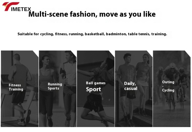 TIMETEX Custom 300 Rams Gym Shorts Double Layer Breathable Quick Dry Phone Pocket Solid Pattern Casual Style Plain Elastic Waist