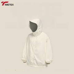 Timetex Unisex Softshell Jacket Windproof Lightweight Sun-Protecting Waterproof with Wildfire Stain Resistant