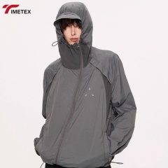 Unisex Sporty High Quality Outdoor Jacket Custom Reversible Waterproof Rabbit Eco-Friendly Front Stand Zipper Winter OEM Service