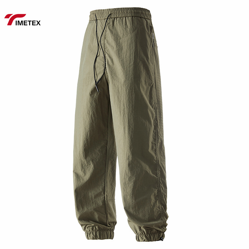 Men's Casual Straight Overalls Trendy Brand Outdoor Charge Pants Breathable Mountain Loose Long Pants for