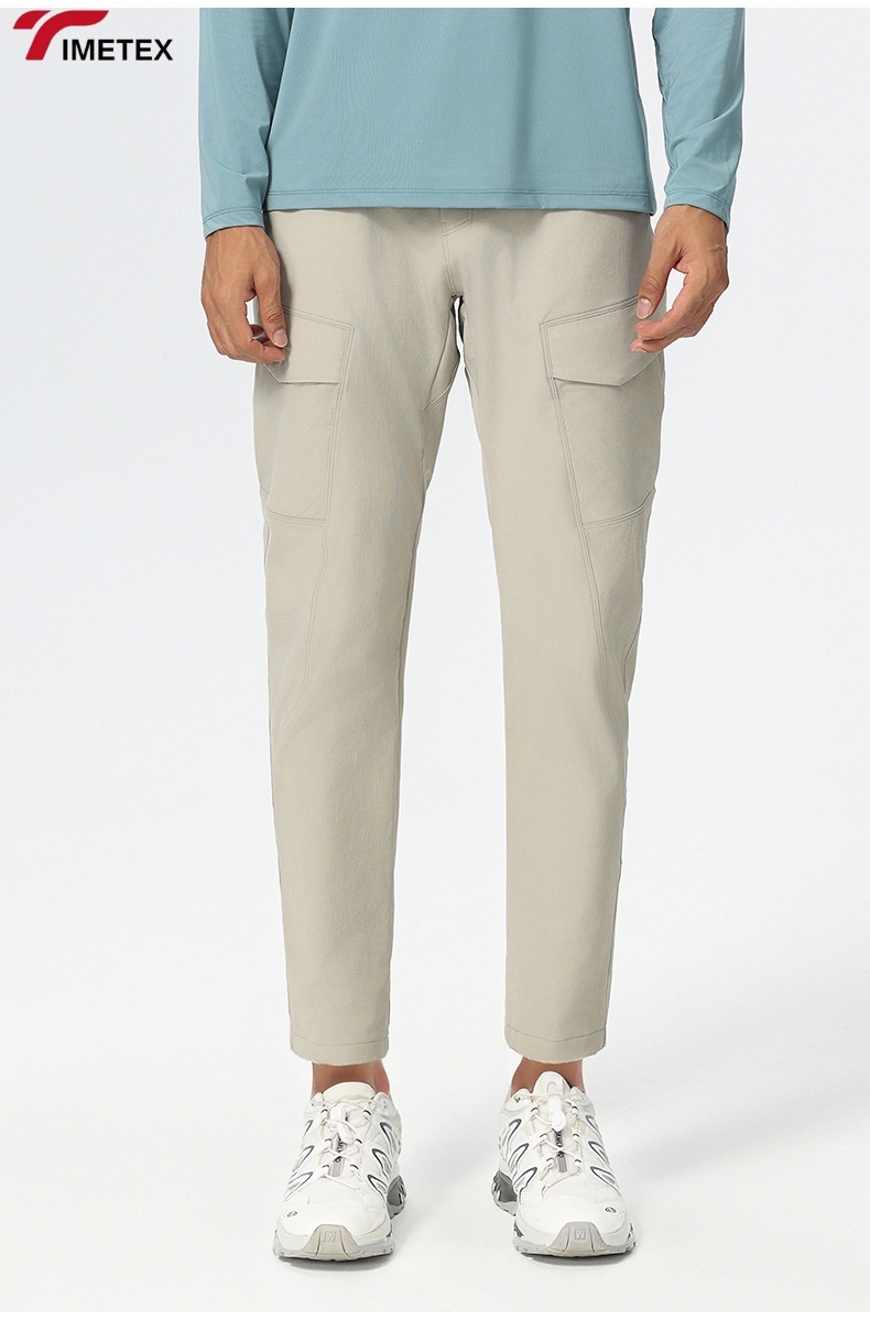 TIMETEX  Outdoor Casual Sports Pants Quick Dry Breathable Windproof with Side Pockets Autumn Style Mid Waist Custom Logo ODM/OEM