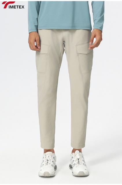 TIMETEX  Outdoor Casual Sports Pants Quick Dry Breathable Windproof with Side Pockets Autumn Style Mid Waist Custom Logo ODM/OEM
