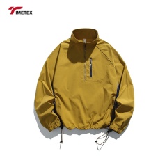 TIMETEX Women's Lightweight Half Zip Pocket Jacket High Quality Oversized Design for Outdoor Training Sun Protection Clothing