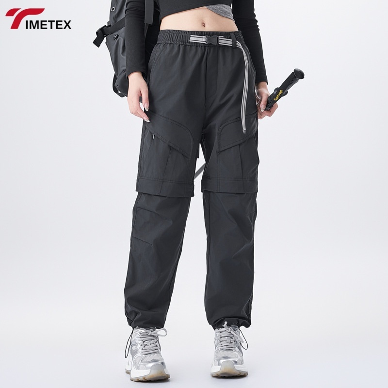 TIMETEX Men's Casual 100% Polyester  Cargo Jogger Pants Rip-Stop Water Repellent for Outdoor Work Summer Hiking Loose Fit