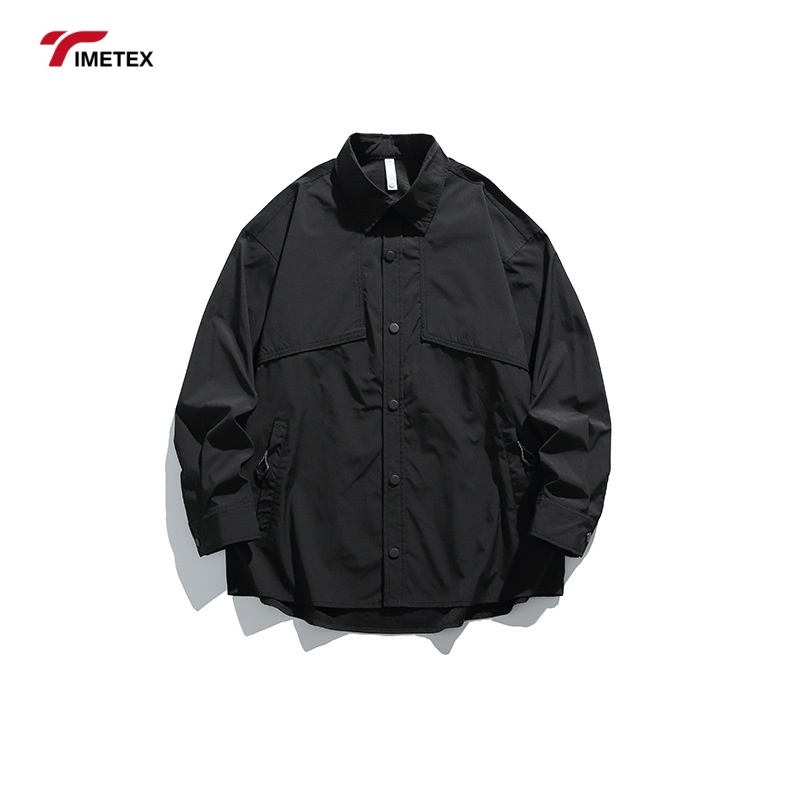 TIMETEX Custom Soft Shell Thermal Jacket Windproof Waterproof with Stand Collar Zipper Front for Outdoor Activities Custom Logo