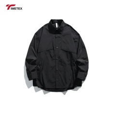 TIMETEX Custom Soft Shell Thermal Jacket Windproof Waterproof with Stand Collar Zipper Front for Outdoor Activities Custom Logo