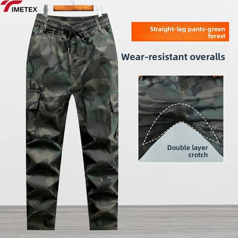 Waterproof Windproof EN/CE Certified Plus Size Work Pants Thick Crotch Wear-Resistant Cotton Loose Fit Breathable Electric