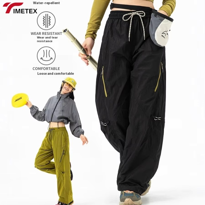 TIMETEX Custom High Quality Men's Straight Leg Sports Jogger Pants Multi-Pocket Casual Outdoor Loose Cargo Waist Anti-Wrinkle