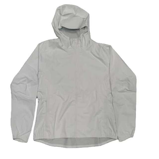 Unisex Casual Sport Waterproof Jacket with Hood Breathable and Outdoor-friendly Solid Pattern Zipper Pocket