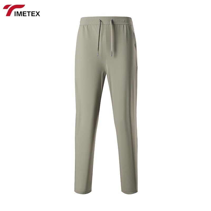 TIMETEX Custom Men's Pants Casual Solid Thin Quick-Dry Workout Running Gym Pant Sportswear Men Jogger
