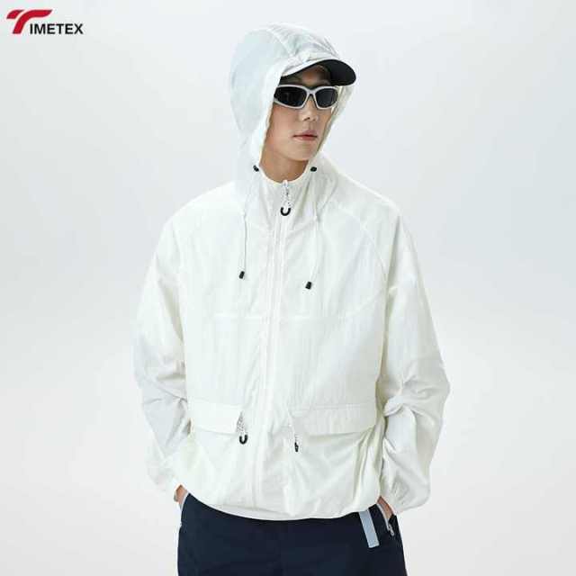 TIMETEX Popular Men's Unisex Cycling Jersey Baggy Windbreaker Softshell Jacket UV Protection Sun Protective for Cycling for