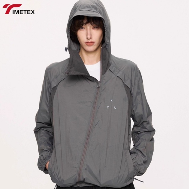 Unisex Sporty High Quality Outdoor Jacket Custom Reversible Waterproof Rabbit Eco-Friendly Front Stand Zipper Winter OEM Service