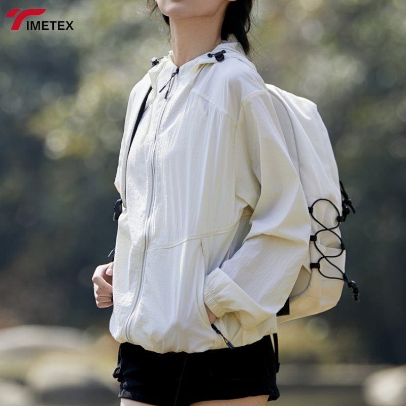 TIMETEX Softshell Outdoor Jackets for Men Women Windproof Water Resistant for Mountain Climbing Sun Protection Zipper Thin