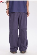TIMETEX Detachable Long Pants Wicking Breathable Quick-Drying Cool-Feeling for Outdoor Sports Sun Protection Mountain Mid