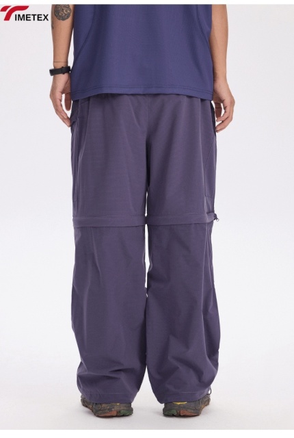 TIMETEX Detachable Long Pants Wicking Breathable Quick-Drying Cool-Feeling for Outdoor Sports Sun Protection Mountain Mid