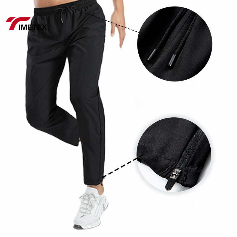 TIMETEX Men's Summer Sweatpants Quick Drying Running Pants Men's Loose Pants Gym