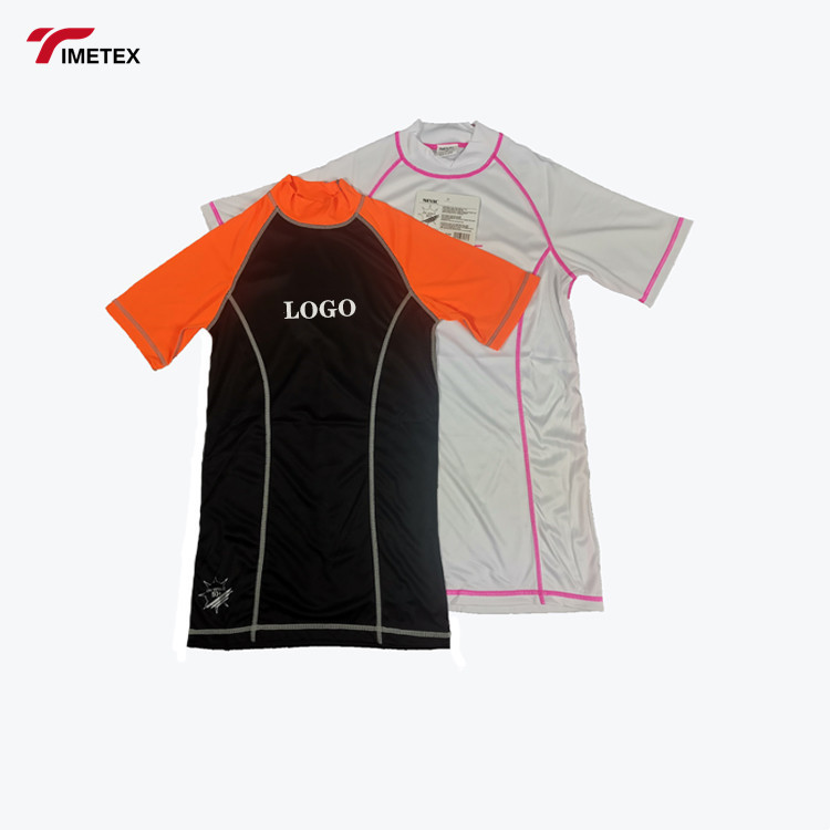 Wholesale Custom Logo Design Mma Rash Guard Sublimated Women Rash Guard Upf50 Short Sleeve Rash Guard for Women