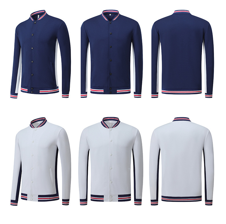 Men's and Women's New Autumn Winter Sportswear Adult Football Casual Wear Cardigan Game Training Uniforms Plus Size Options