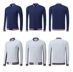 Men's and Women's New Autumn Winter Sportswear Adult Football Casual Wear Cardigan Game Training Uniforms Plus Size Options