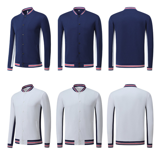 Men's and Women's New Autumn Winter Sportswear Adult Football Casual Wear Cardigan Game Training Uniforms Plus Size Options