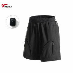 Custom Mens 90% Polyester Fitness Running Workout Shorts Breathable Solid Quick-dry Sport Shorts 3 Inch Gym Basketball Shorts