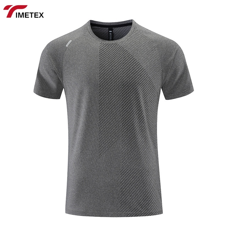 TIMETEX Men's Dry Fit Mesh Workout Shirts Solid Quick-Dry Gym Active Short Sleeve T-Shirt with Moisture Wicking Technology