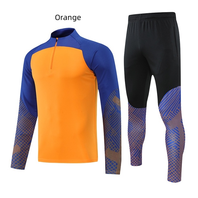Men's Women's Football Training Suit for Spring Autumn Youth Game Sports Team Uniforms Plus Size Children's Football Appearance