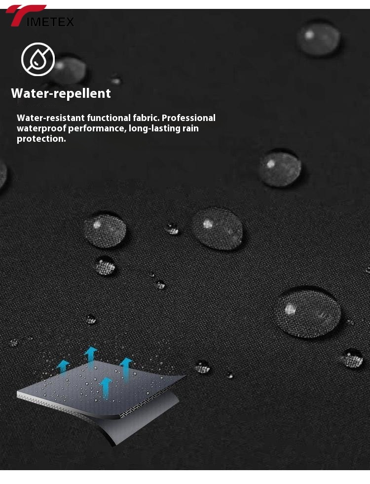 TIMETEX Men's Long Sleeve Zipper Hooded Jacket Hot Sale Waterproof Windbreaker for Autumn Outdoor Hiking Casual Style Front Logo