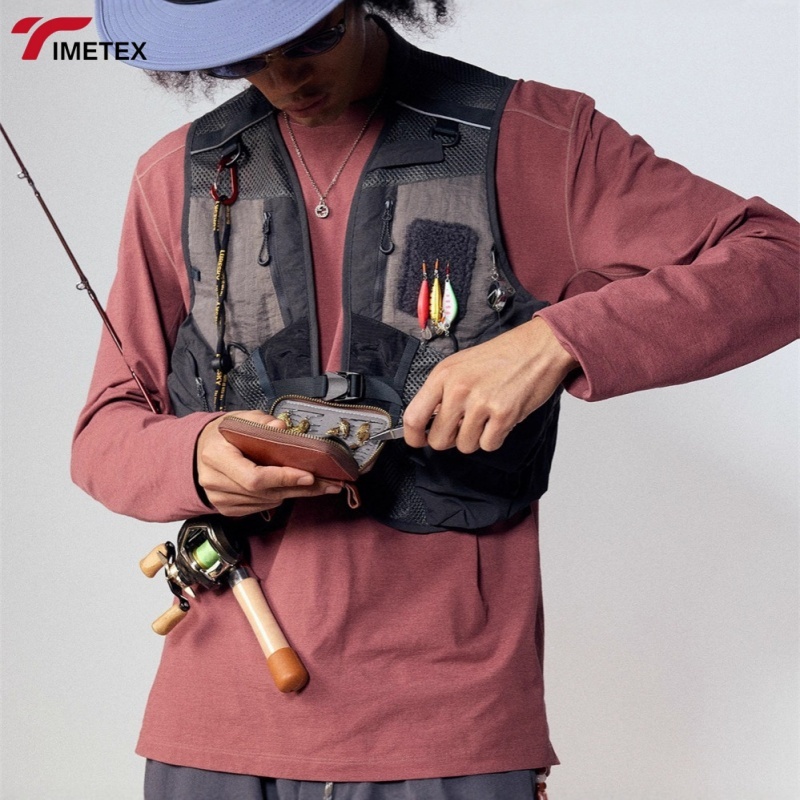 TIMETEX for Mountain Exploration Fishing Work Coverall Breathable Mesh Ventilation Windproof UV Protection Unisex