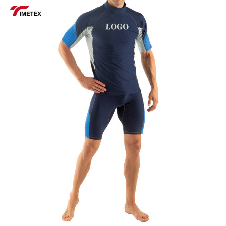 Customized Logo UPF 50 Rash Guard Bjj Compression Fit Mens Short Sleeve Mma Rash Guard