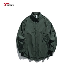 TIMETEX Custom Soft Shell Thermal Jacket Windproof Waterproof with Stand Collar Zipper Front for Outdoor Activities Custom Logo