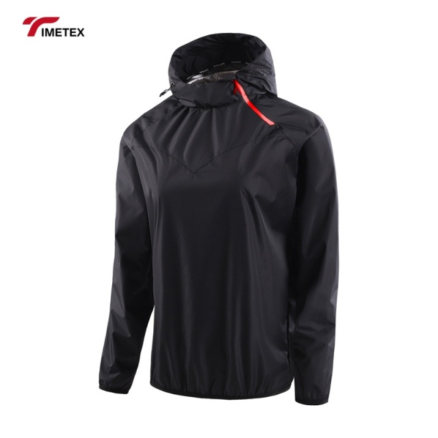TIMETEX High Quality Unisex  Jogging Tracksuits Custom Logo Breathable Hooded Running Training Wear Sauna Sweat Suit