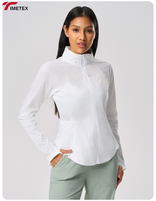 Women's UPF50+ Sun Protection Hooded Sport Jacket Cool Feeling Outdoor Activities Hiking 100% Polyester Anti-Bacterial Quick Dry