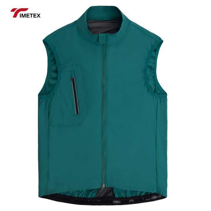 TIMETEX Wholesale Customized Men's Winter Softshell Vest Breathable Canvas Casual Outer Wear Waterproof Windbreaker Jacket