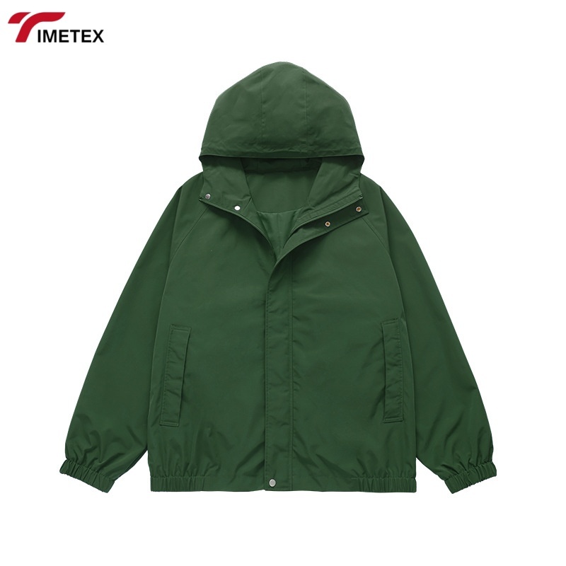 Men's Outdoor Windproof Waterproof Jacket Casual Oversized Hooded Soft Stand Collar XL Plain Dyed Zipper Winter Front Design