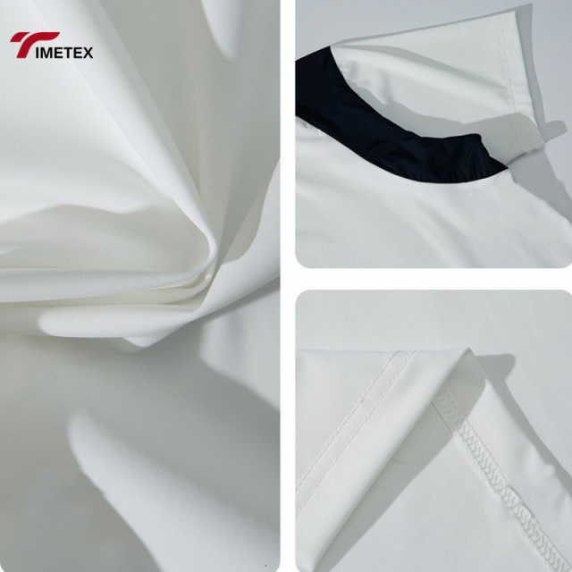 Active Summer T-Shirts with Contrast Shoulder Collar Short Design Tops