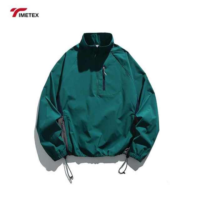 TIMETEX Women's Lightweight Half Zip Pocket Jacket High Quality Oversized Design for Outdoor Training Sun Protection Clothing
