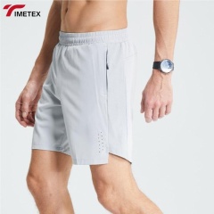 TIMETEX High Quality Summer Casual Biker Shorts 95% Polyester 5% Spandex Loose Dry Fit Gym Fitness Shorts Solid Plain Dyed