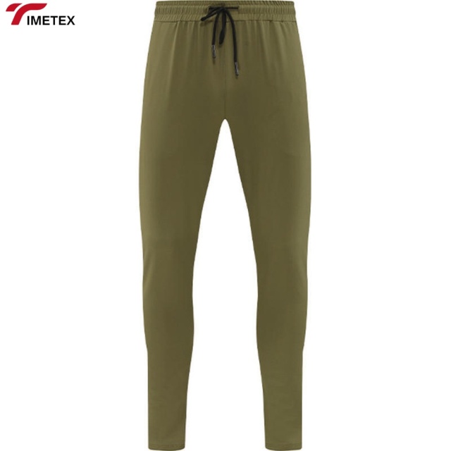 TIMETEX Men's Casual Sports Running Pants Spandex/Polyester High Waist Lightweight Elastic Waist Athletic Training Gym Trousers
