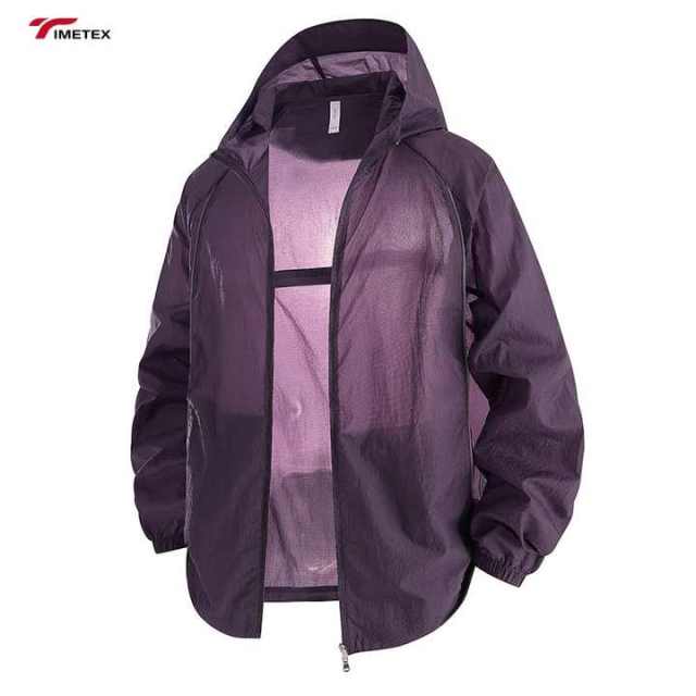 TIMETEX UPF50+ Summer Lovers Trendy Hooded  Clothing for Men Women Anti-Ultraviolet Sunscreen Loose Fit Sun Protection Clothing