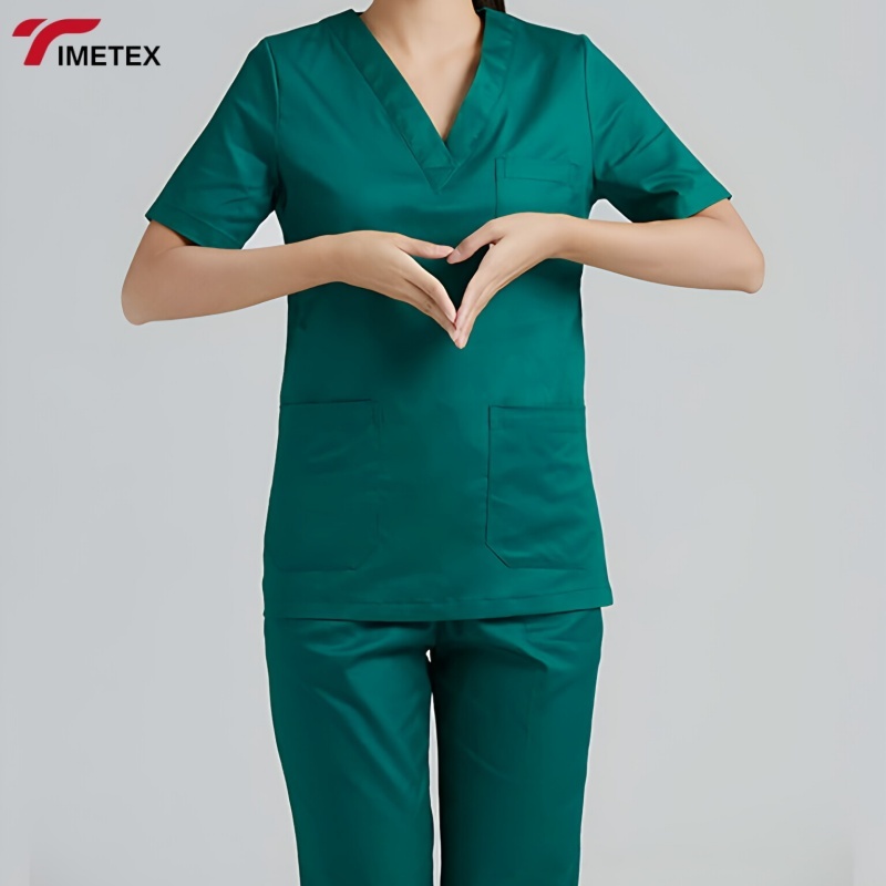 Wholesale New Short Sleeve Medical Scrub Sets Dentistry Oral Clinic Workwear Pet Doctor Nurses Uniforms Hospital Work Suits