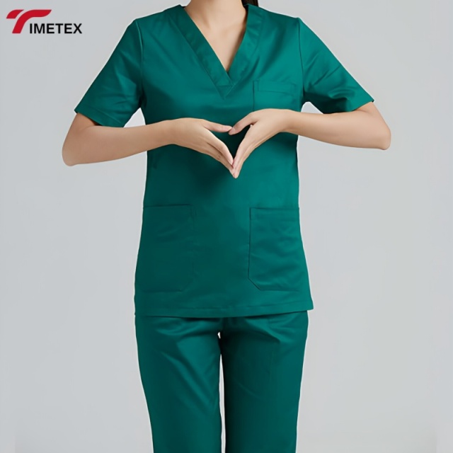 Wholesale New Short Sleeve Medical Scrub Sets Dentistry Oral Clinic Workwear Pet Doctor Nurses Uniforms Hospital Work Suits