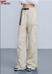TIMETEX Streetwear Custom Detachable Cargo Pants 100% Polyester Quick Dry & Lightweight Fashion Hiking Pantsbaggy Trousers
