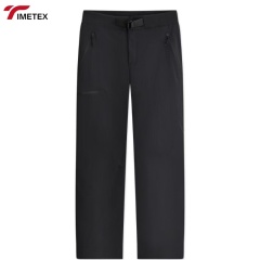 Buttons Gym Pants Straight Leg Men Polyester Spandex Golf Pants High Quality Four Pocket Men Golf Pants