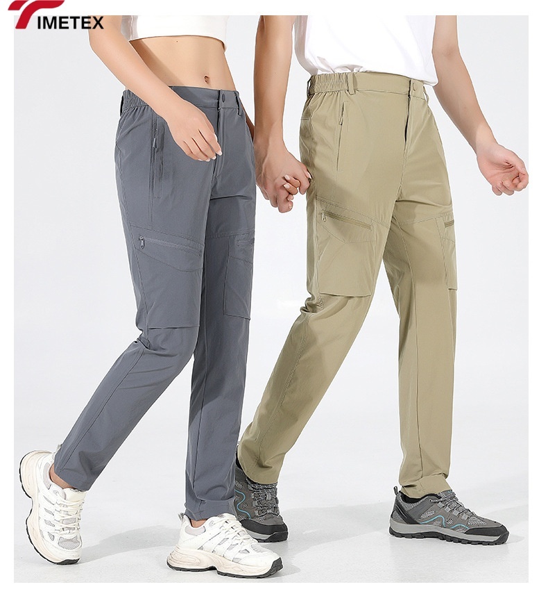 TIMETEX New Quick Dry Pants Men Women Wear-resistant Waterproof Breathable Climbing Trouser Outdoor Hiking Camping Running Pants
